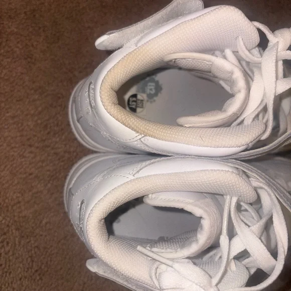 Nike Kids White High-Top Sneakers - Picture 2 of 6